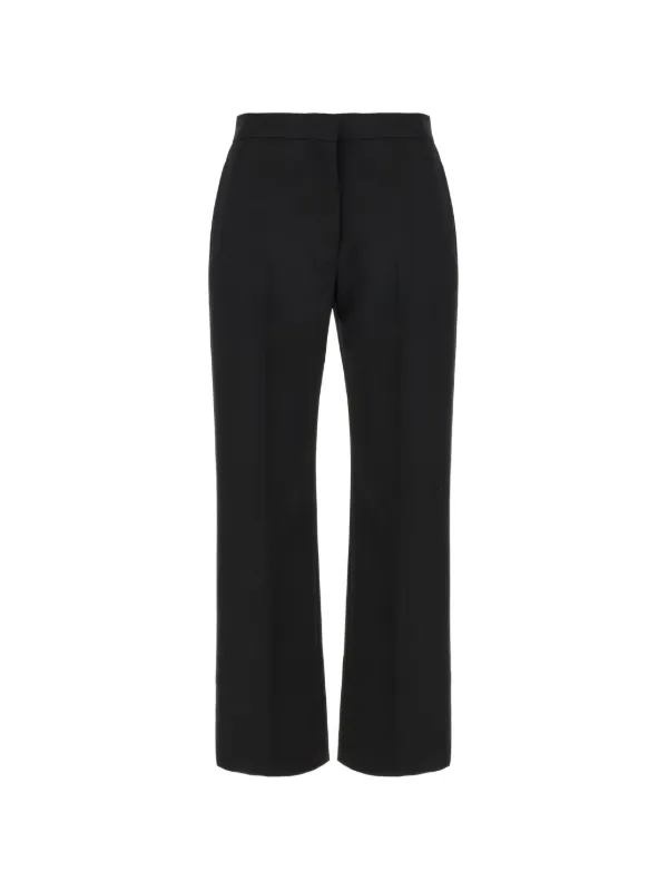 The Row Trino Tailored Trousers in Black