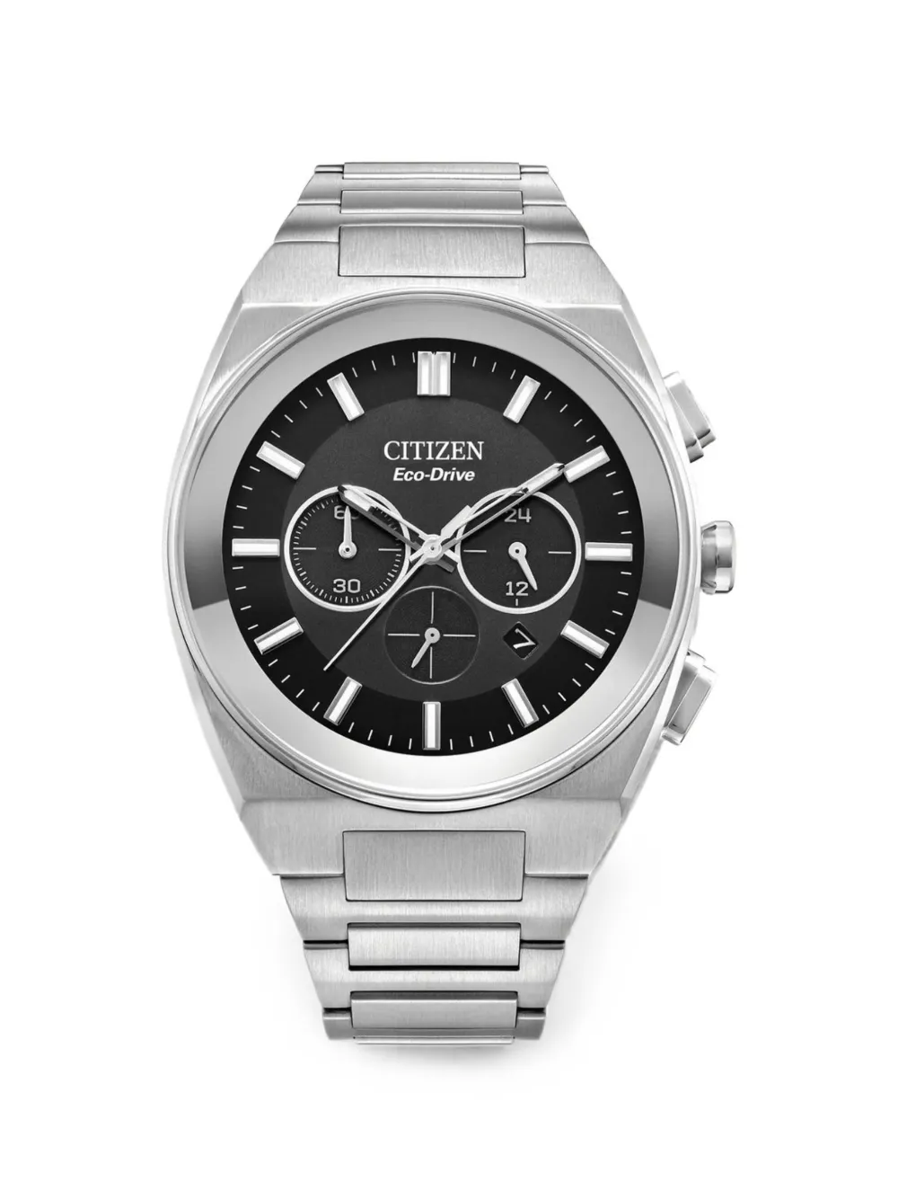 Citizens of Humanity Eco-Drive 43mm watch - Nero