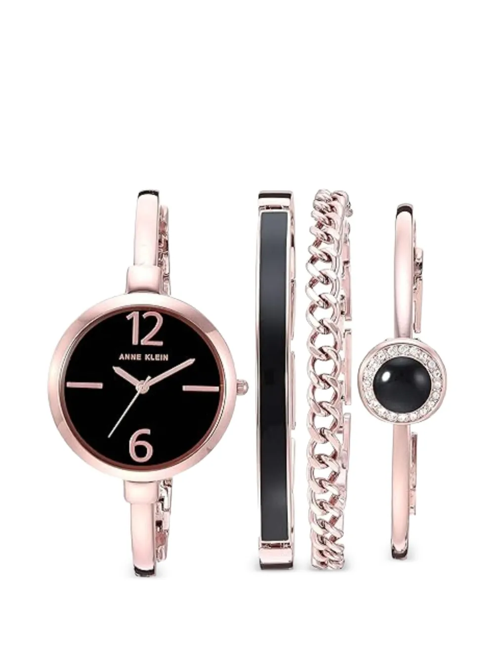 ANNE KLEIN logo-detail 32mm watch · 32