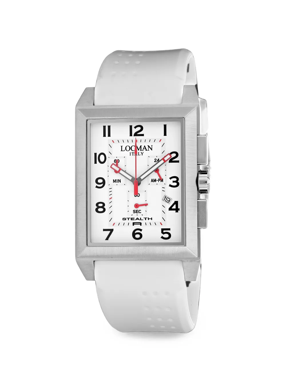Locman Italy Classic 50mm watch - Bianco