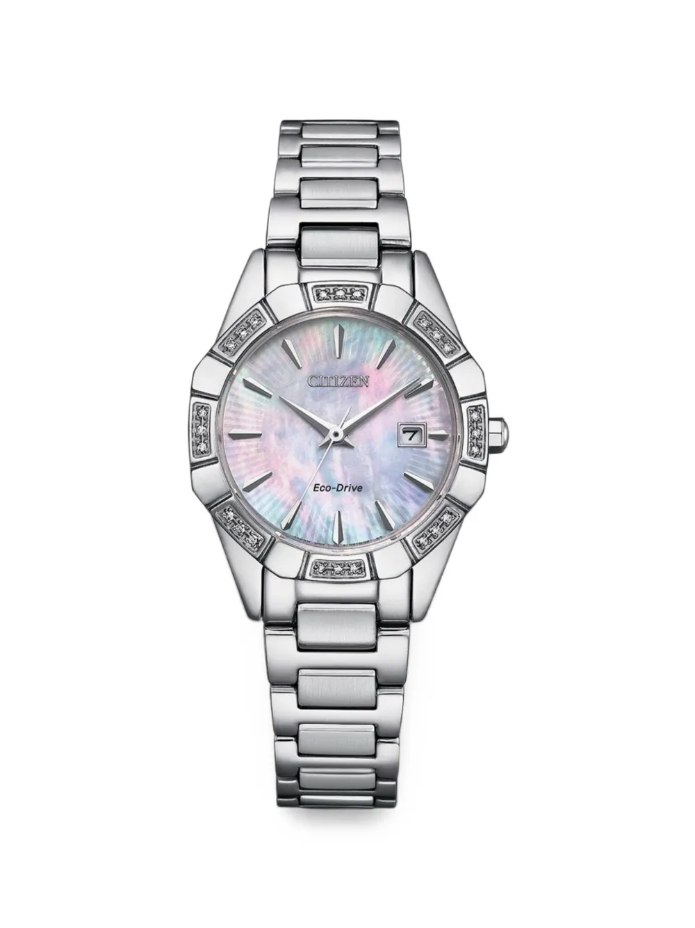 CITIZEN Classic crystal-embellished 28mm watch