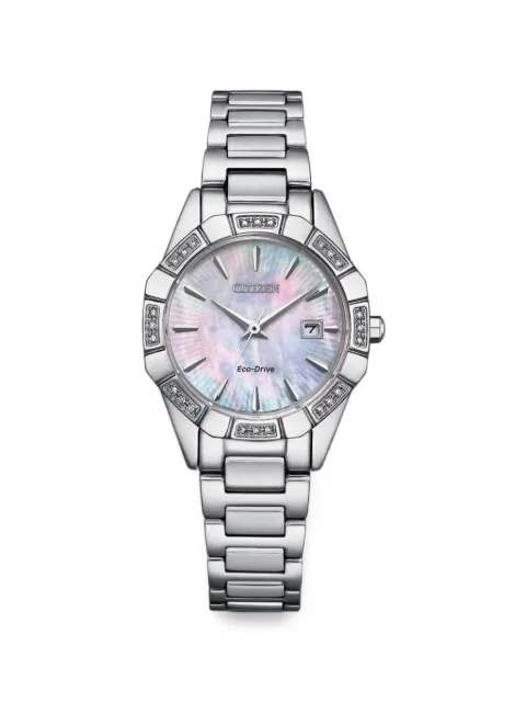 CITIZEN Classic crystal-embellished 28mm watch