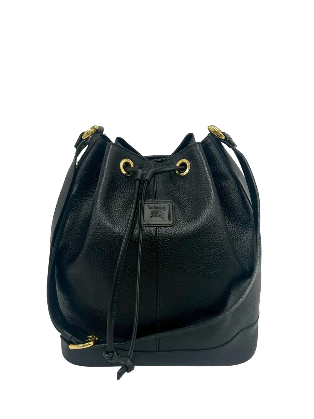 Burberry Pre-Owned 20th Century Calf Leather bucket bag - Black
