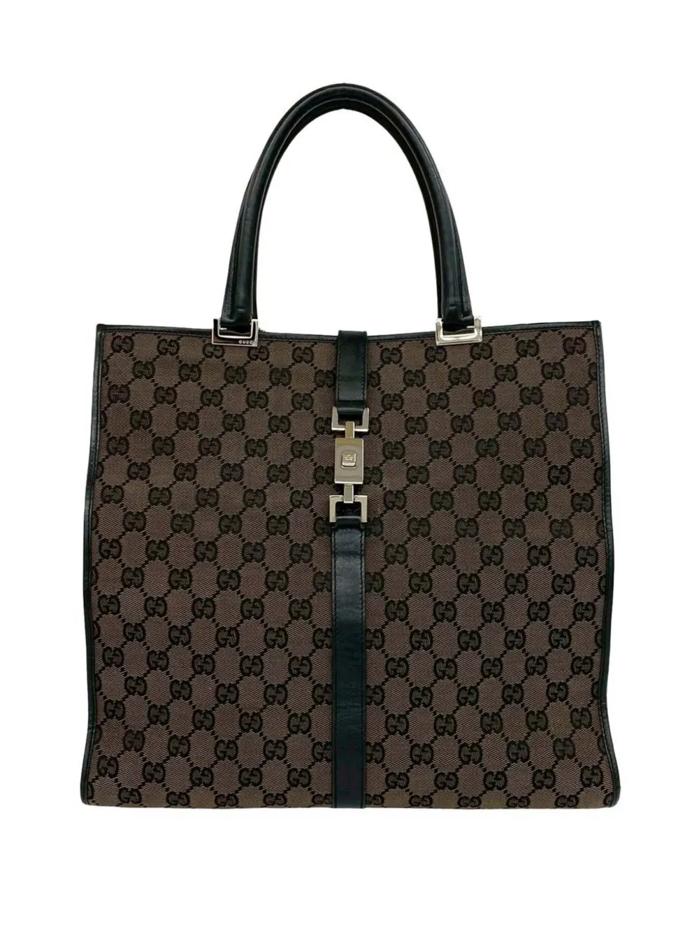 Gucci Pre-Owned 2000-2015 GG Canvas Jackie tote bag - Marrone