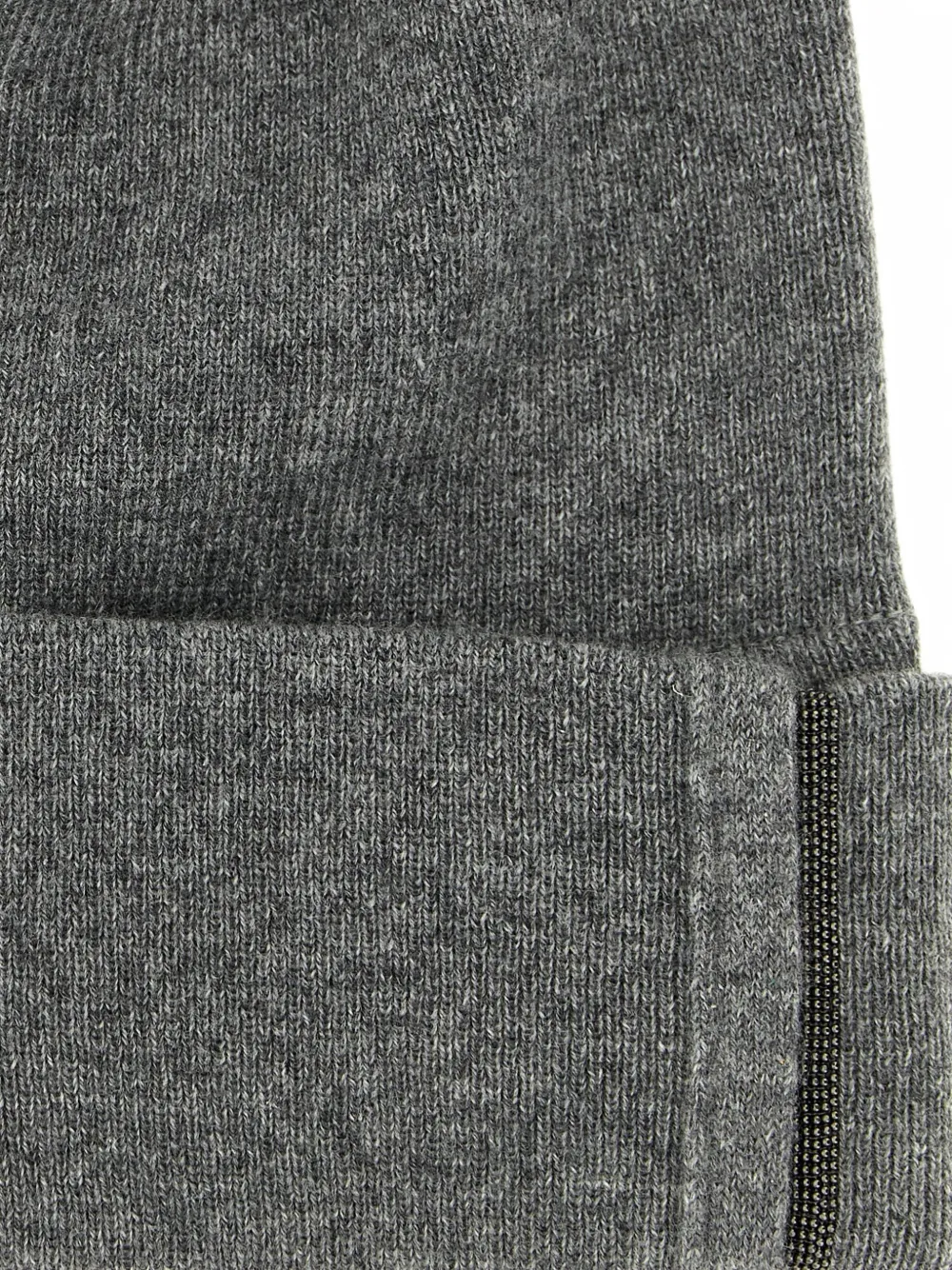 Brunello Cucinelli Muts met Monile-detail Grijs