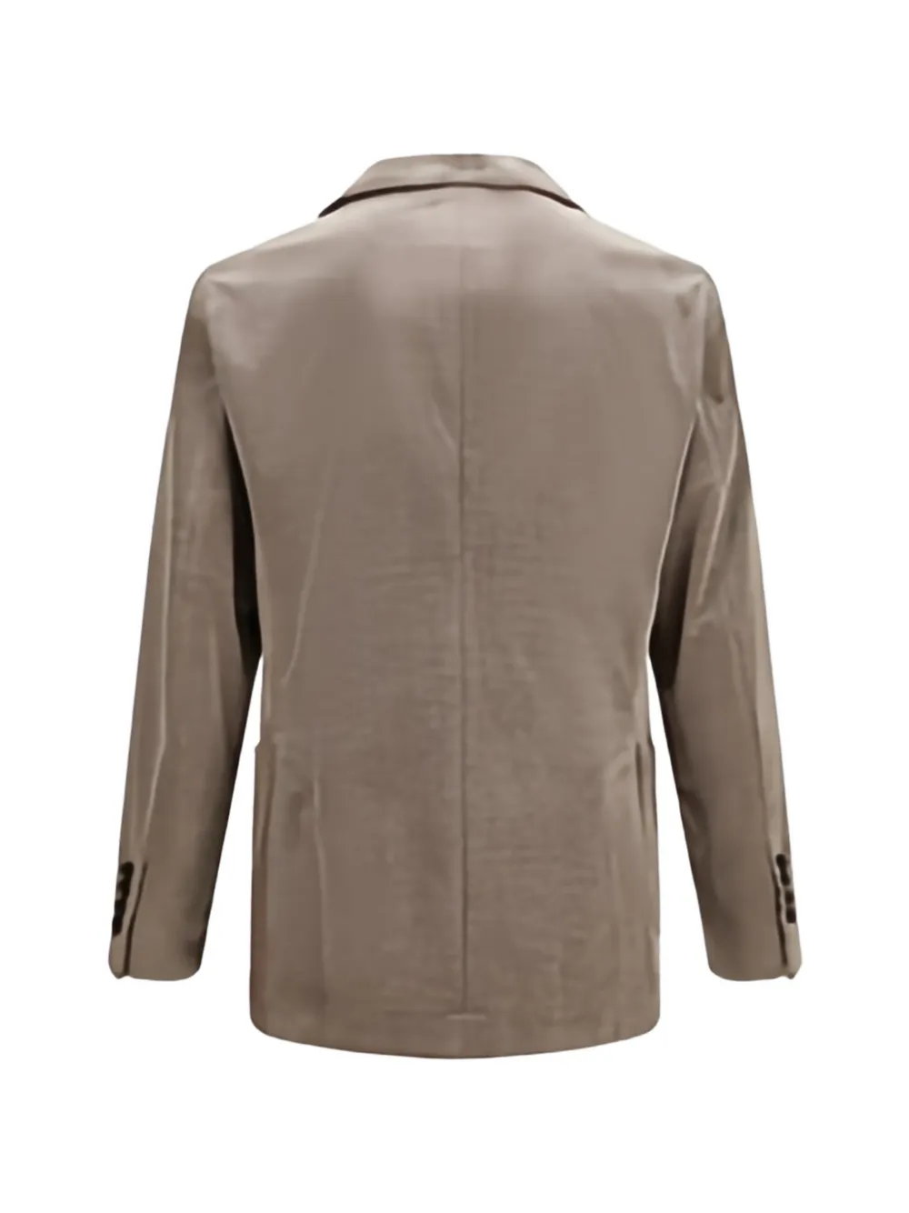 Brunello Cucinelli Ribfluwelen jack Beige