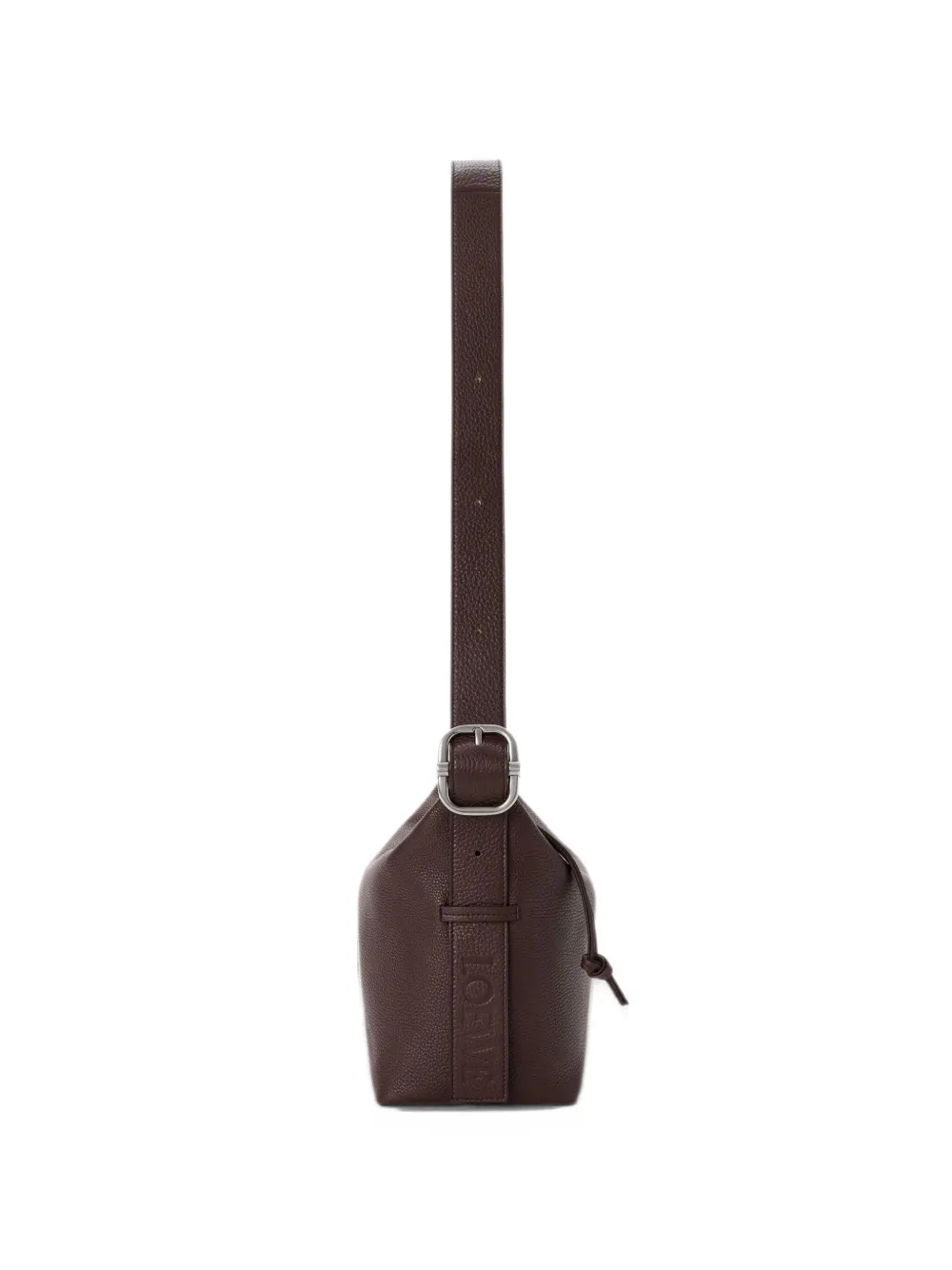 LOEWE grained leather shoulder bag - Marrone