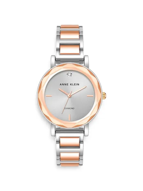 ANNE KLEIN logo-detail 32mm watch