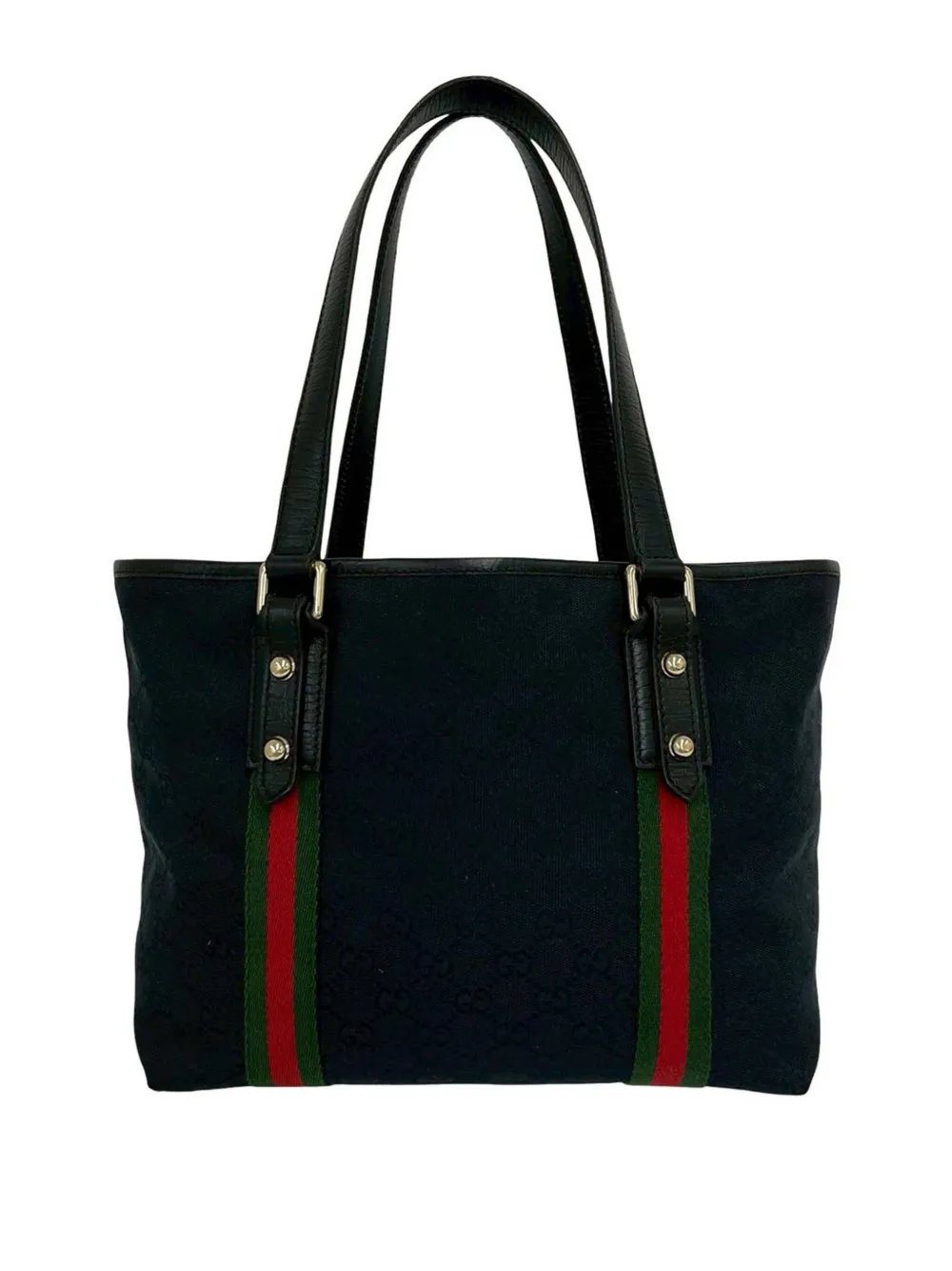 Gucci Pre-Owned 2000-2015 GG Canvas Jolicoeur tote bag - Nero