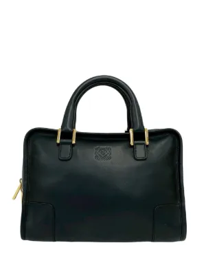 Loewe Pre-Owned 2010-2026 Goatskin Amazona 28 Handbag | Black