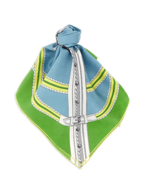 Gucci GG-jacquard silk scarf