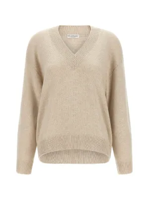 Brunello Cucinelli ワッフルニット セーター | ニュートラル
