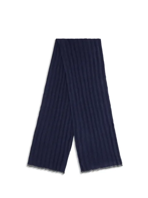 Brunello Cucinelli ribbed beaded scarf