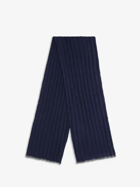 Brunello Cucinelli ribbed beaded scarf