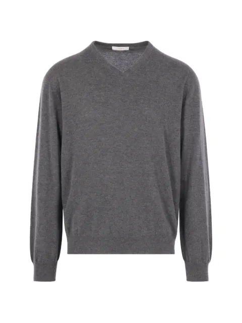 The Row Mapple V-neck cashmere sweater