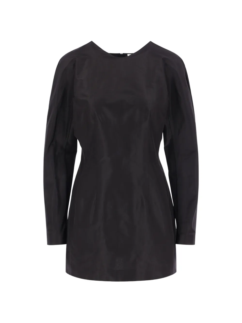 The Row Elione puff-sleeve top - Nero