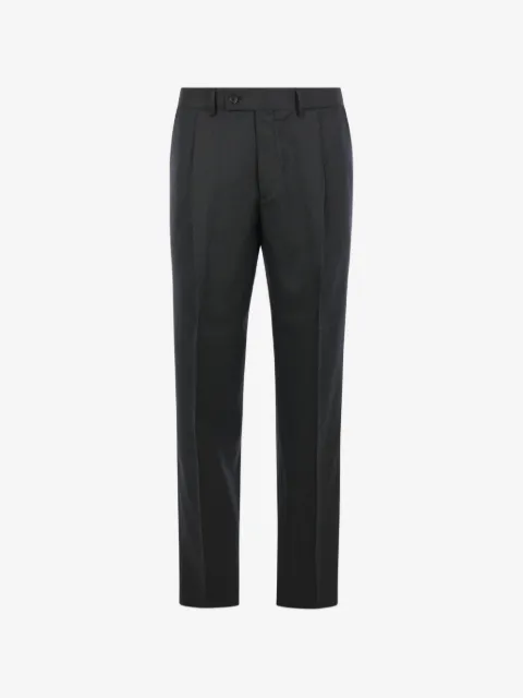 Caruso pleated-front tailored trousers