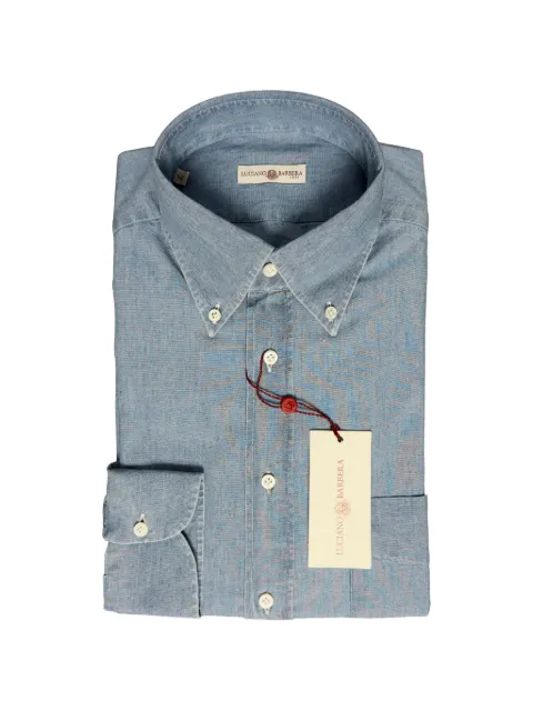 Luciano Barbera blue shirt
