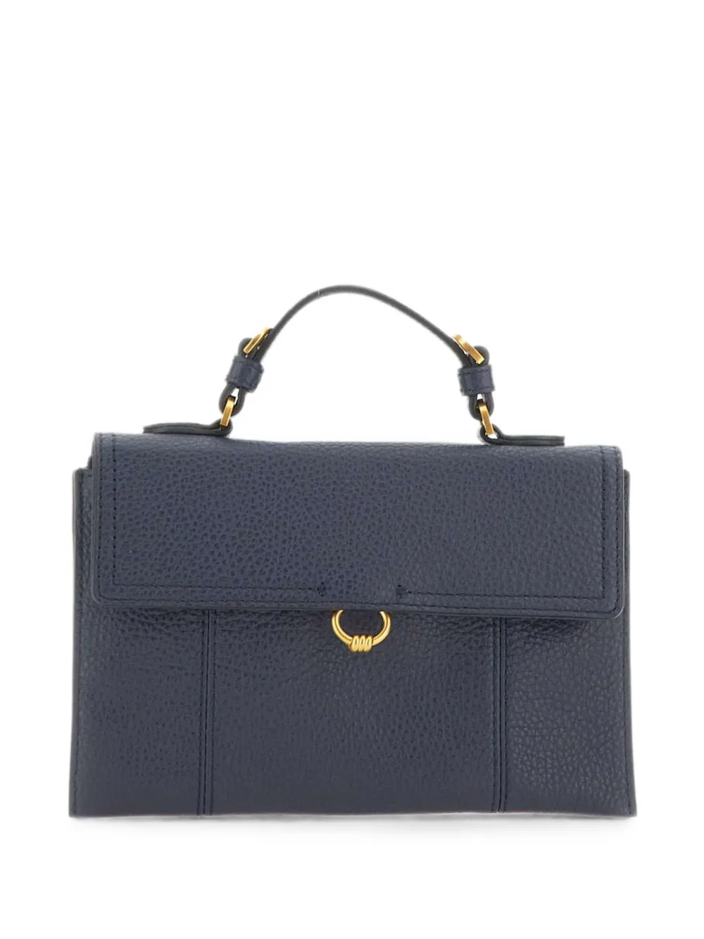 GIANNI CHIARINI Vicky pebbled handbag - Blu
