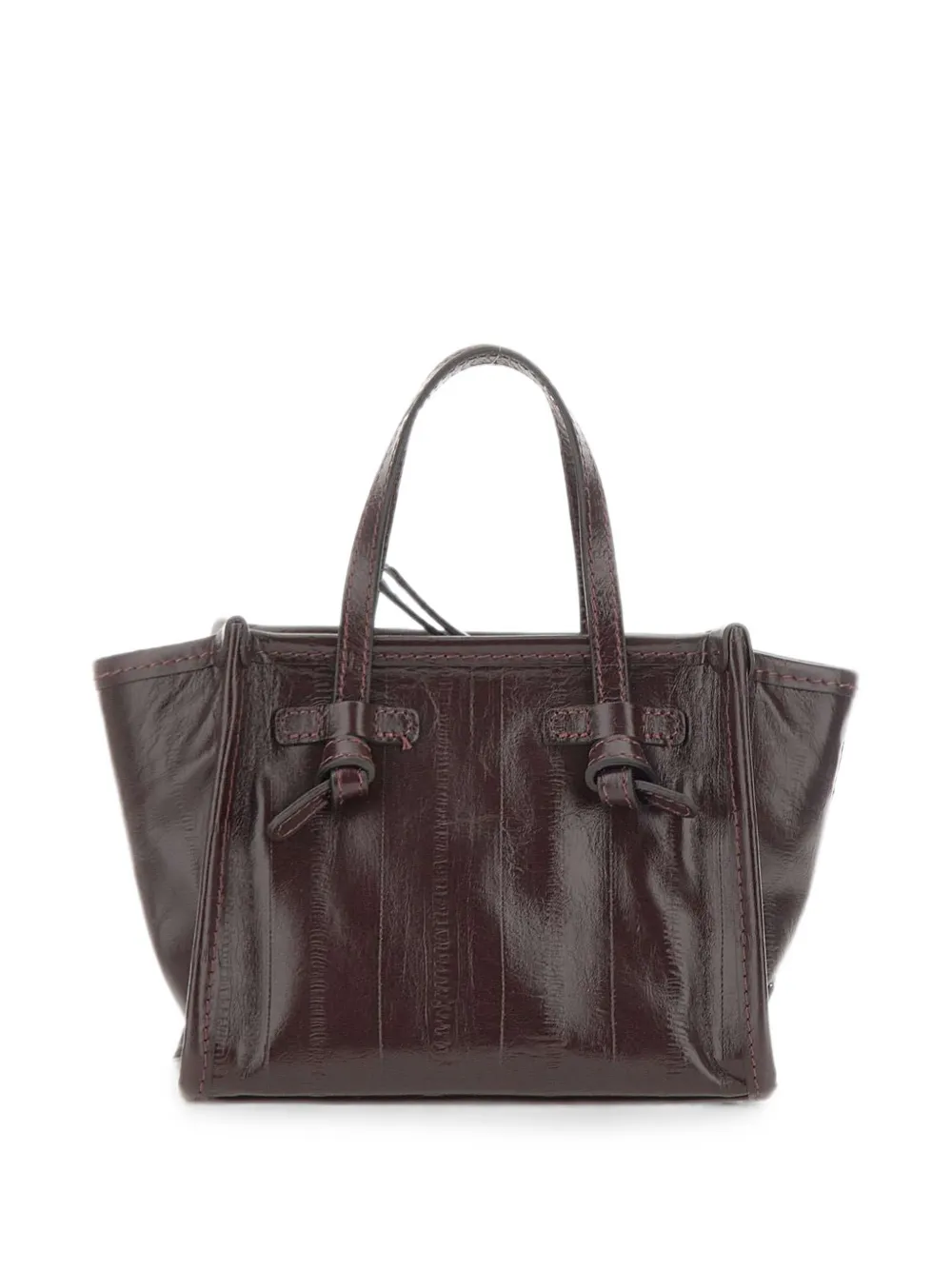 MARCELLA CLUB Kleine Miss Marcella leren shopper Bruin