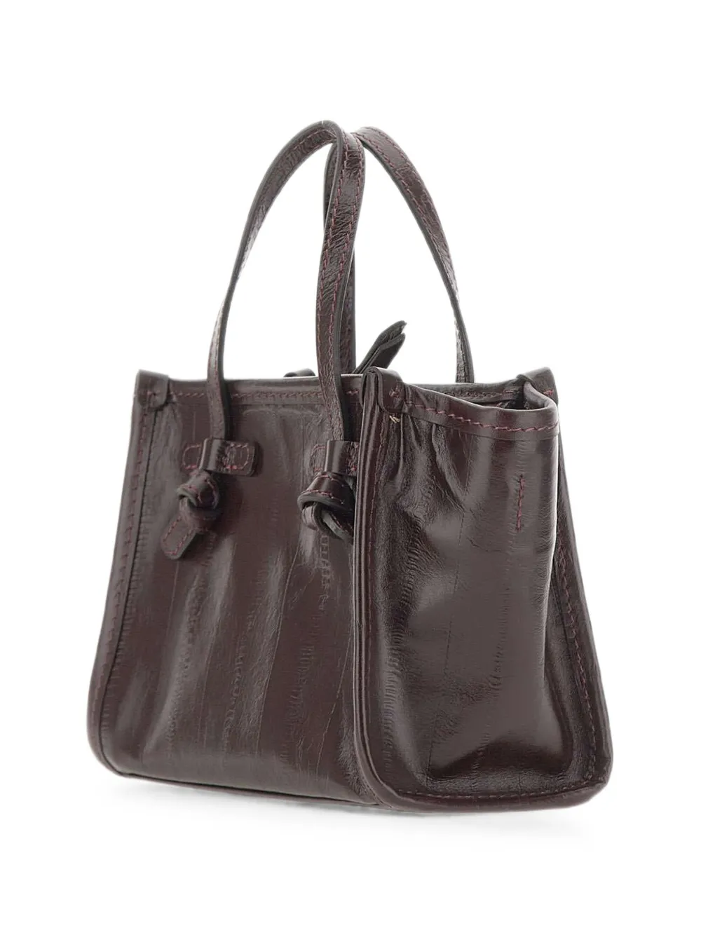 MARCELLA CLUB Kleine Miss Marcella leren shopper Bruin