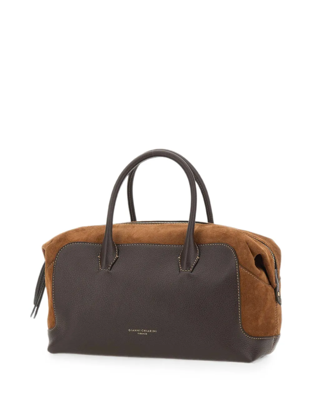 GIANNI CHIARINI Gemma suède shopper Bruin