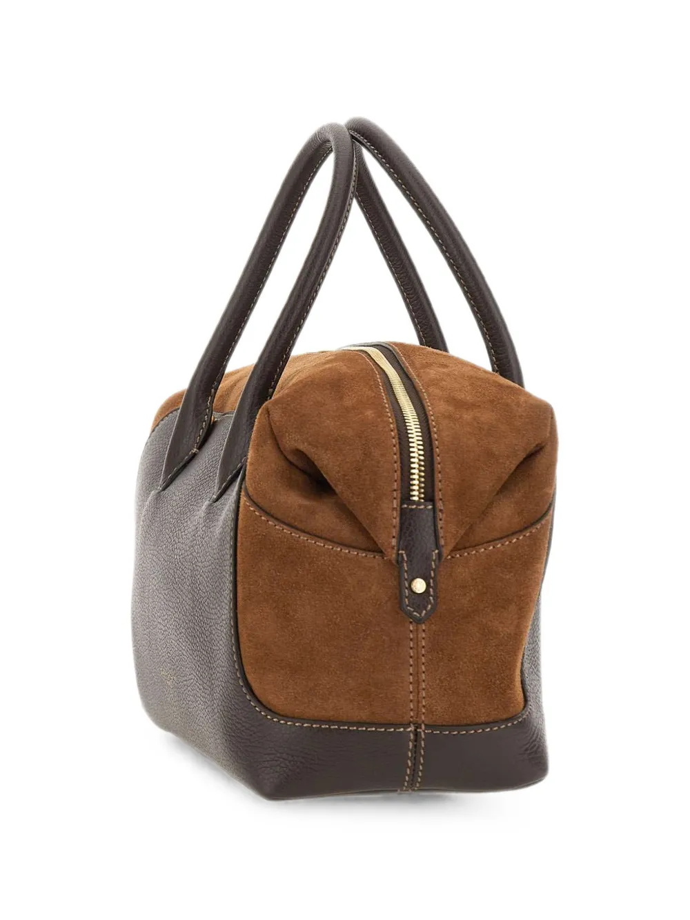 GIANNI CHIARINI Gemma suède shopper Bruin