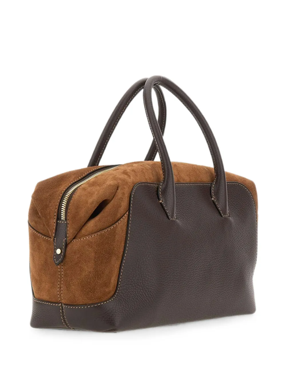 GIANNI CHIARINI Gemma suède shopper Bruin