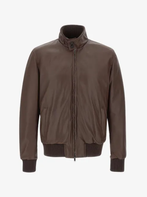 VOLFAGLI Fox18 America leather jacket