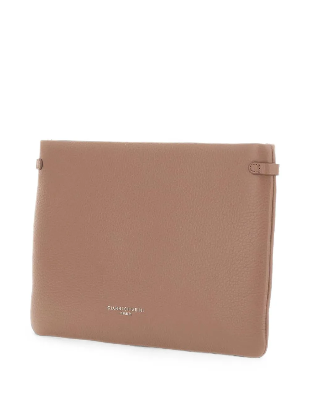 GIANNI CHIARINI Hermy leren clutch Roze