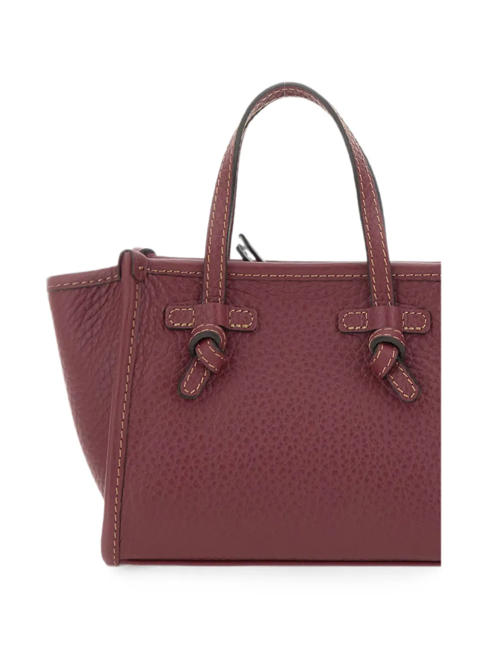 GIANNI CHIARINI small Miss Marcella leather tote bag - Rosso