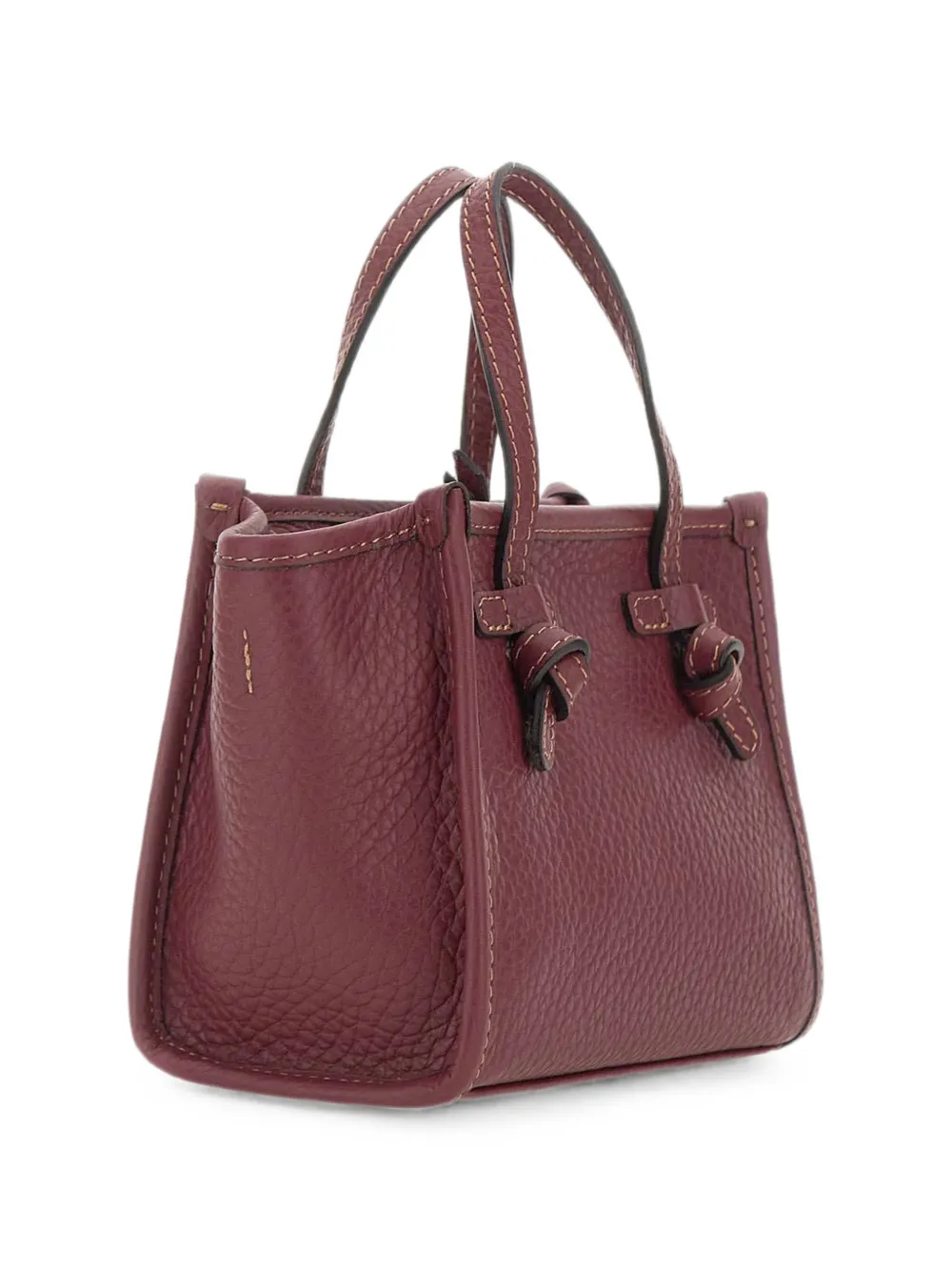 GIANNI CHIARINI Kleine Miss Marcella leren shopper Rood