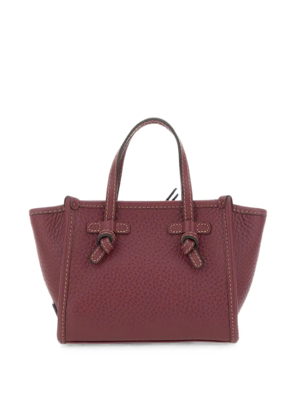 GIANNI CHIARINI Kleine Miss Marcella leren shopper Rood