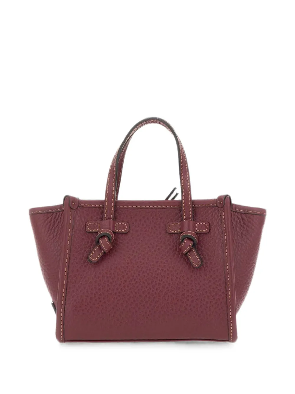 GIANNI CHIARINI Kleine Miss Marcella leren shopper Rood