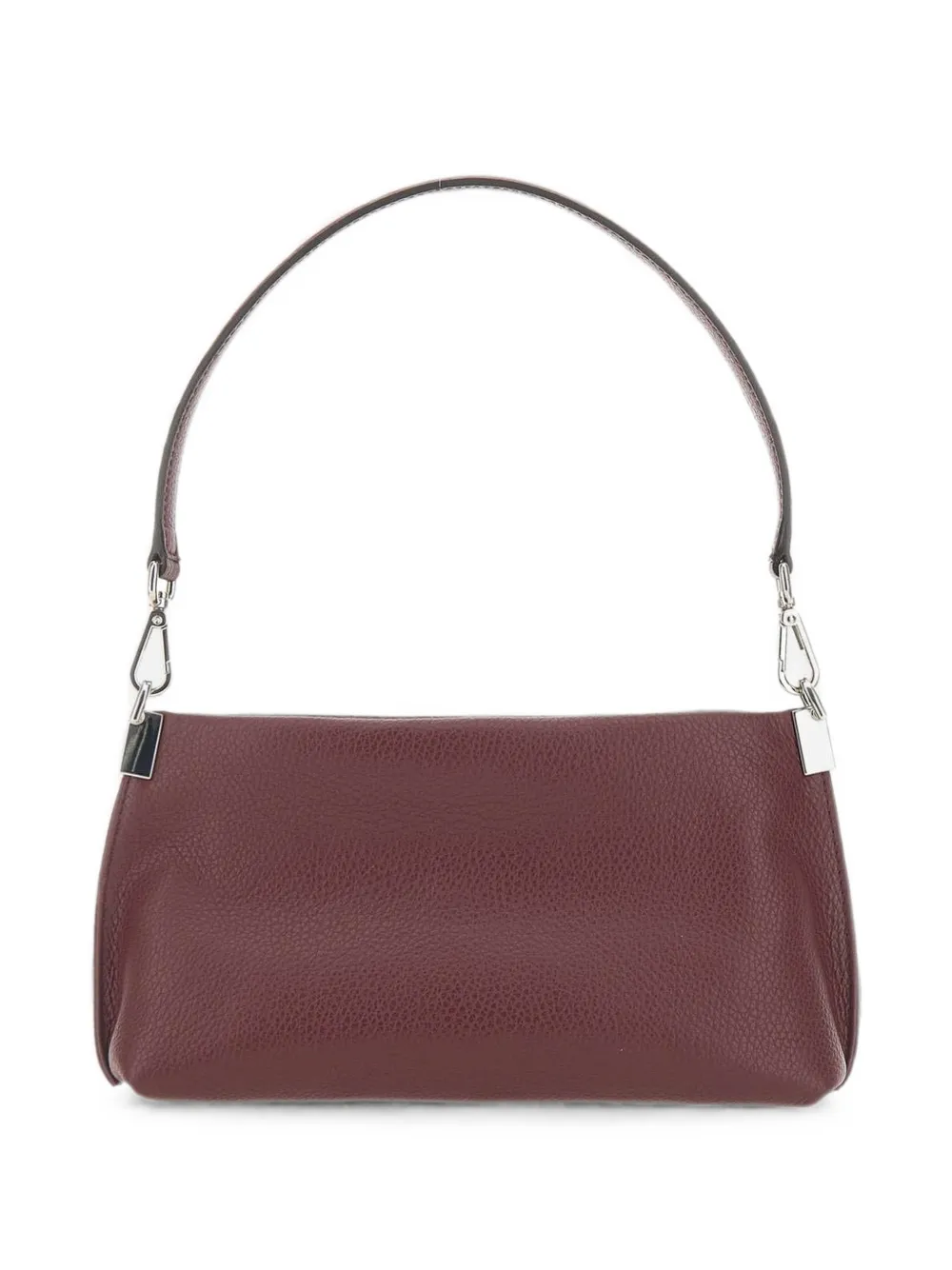 GIANNI CHIARINI Fanny pebbled leather shoulder bag - Rot