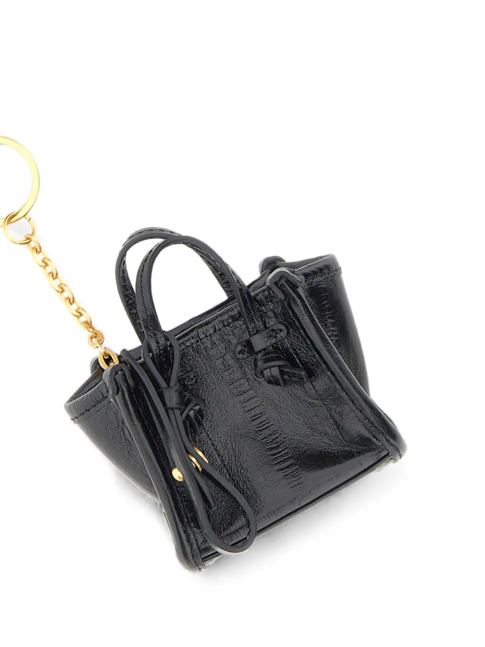 GIANNI CHIARINI Marcella sleutelhanger met mini-tas Zwart