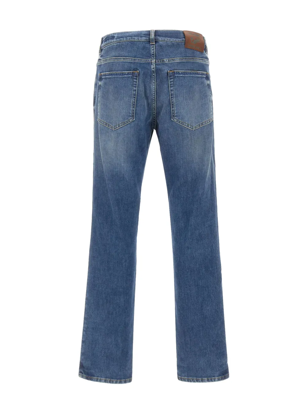 Re-Hash Archie jeans met verwassen afwerking Blauw