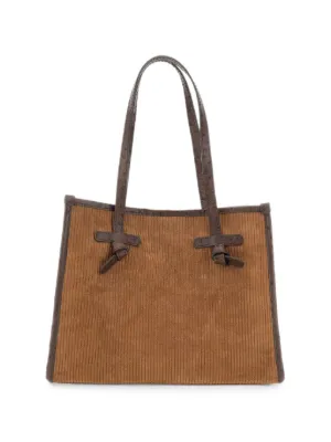 Marni Mudeo スエードショルダーバッグ | ブラウン | FARFETCH JP