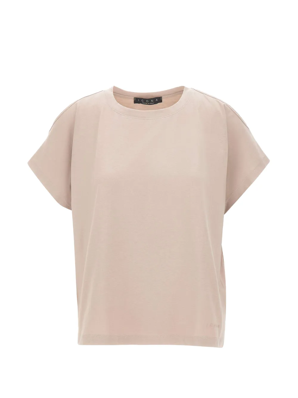kaos Icona crew-neck T-shirt - Nude