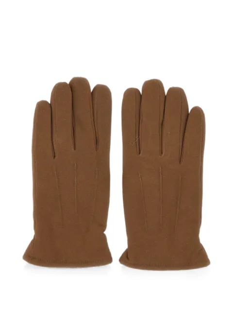 GIANNI CHIARINI shearling-lined suede gloves