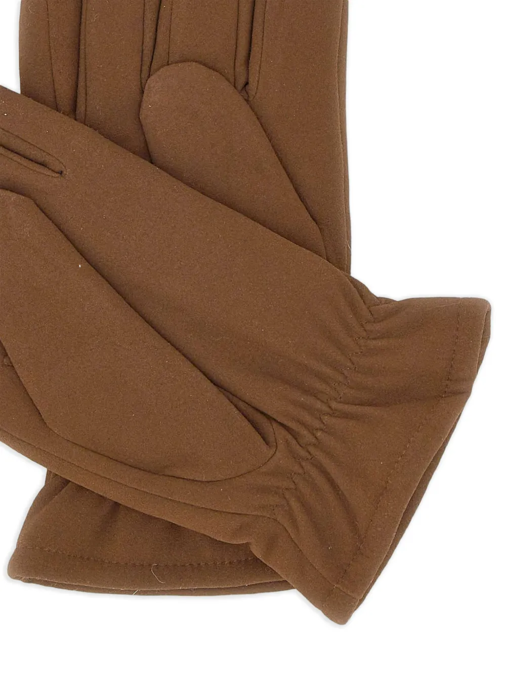 GIANNI CHIARINI Suède handschoenen met lammy voering Bruin