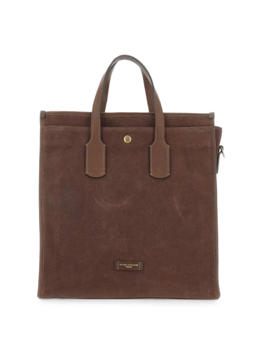 GIANNI CHIARINI 베를리노 스웨이드 토트 백 | 브라운 | Image 1