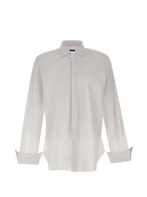 Barba camisa con botones ocultos
