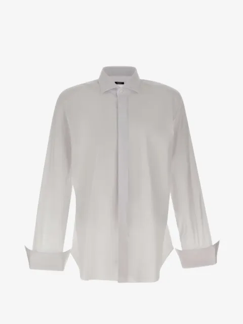 Barba camisa con botones ocultos