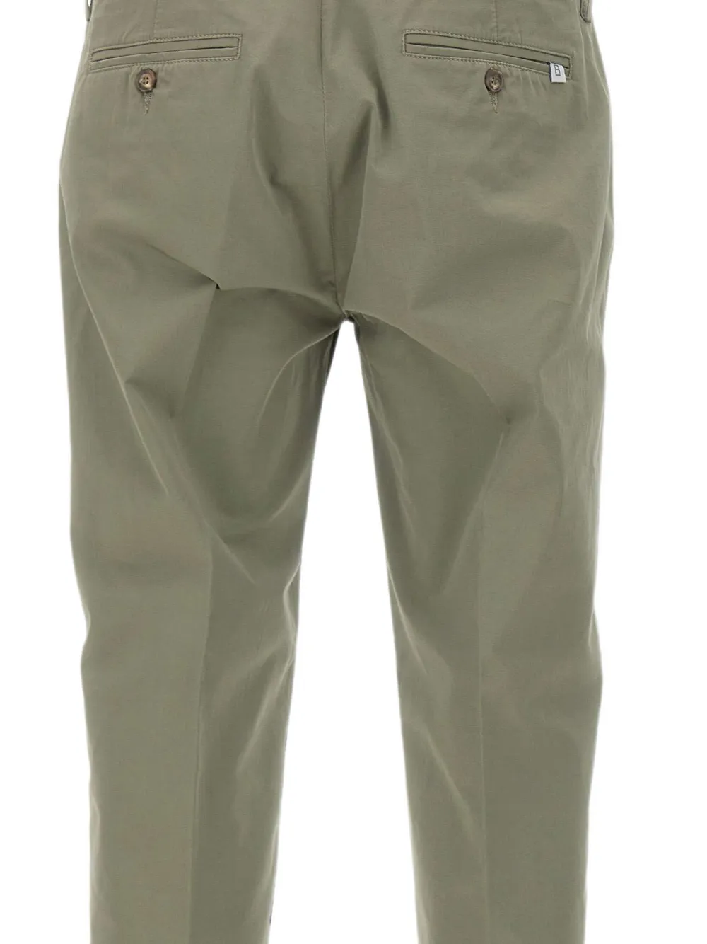 Re-Hash Mucha10 slim-fit chino Groen