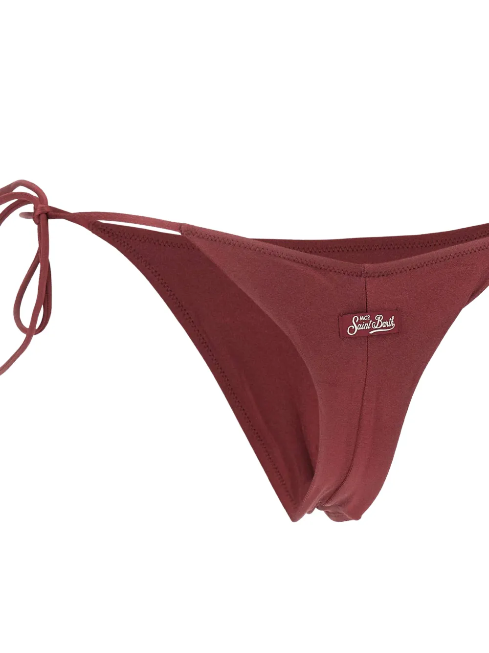 MC2 Saint Barth Nyah bikinislip met gestrikte zijkant Rood