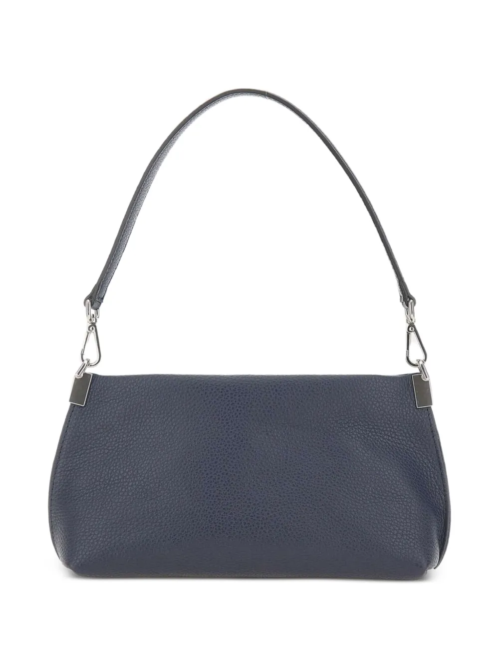 GIANNI CHIARINI Fanny tumbled leather shoulder bag - Blu