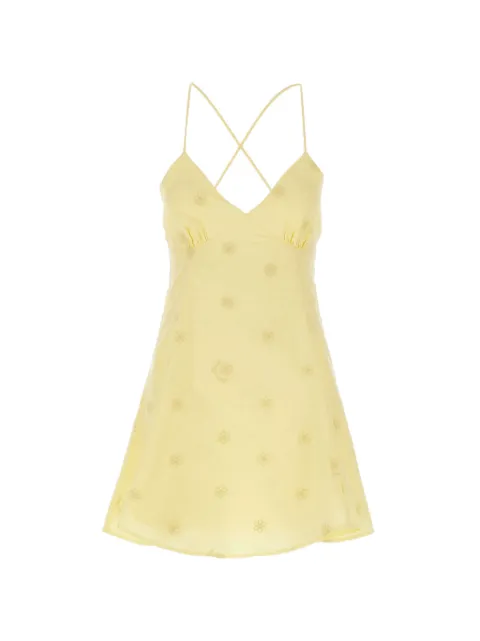 MC2 Saint Barth vestido corto Marge con bordado floral