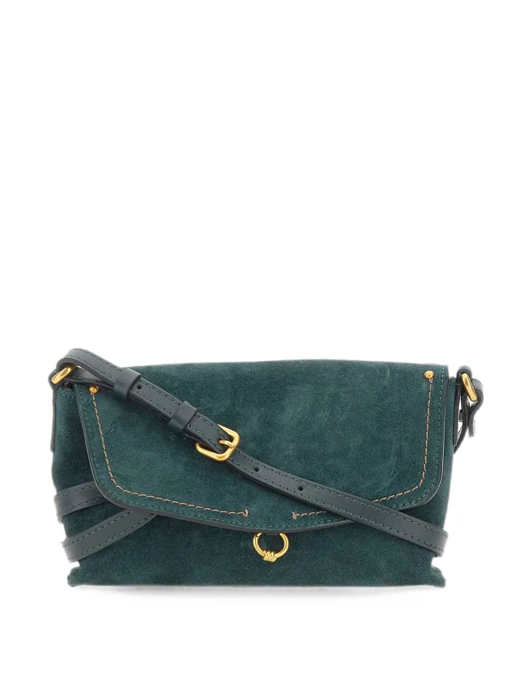 GIANNI CHIARINI small Eugenia leather shoulder bag - Verde