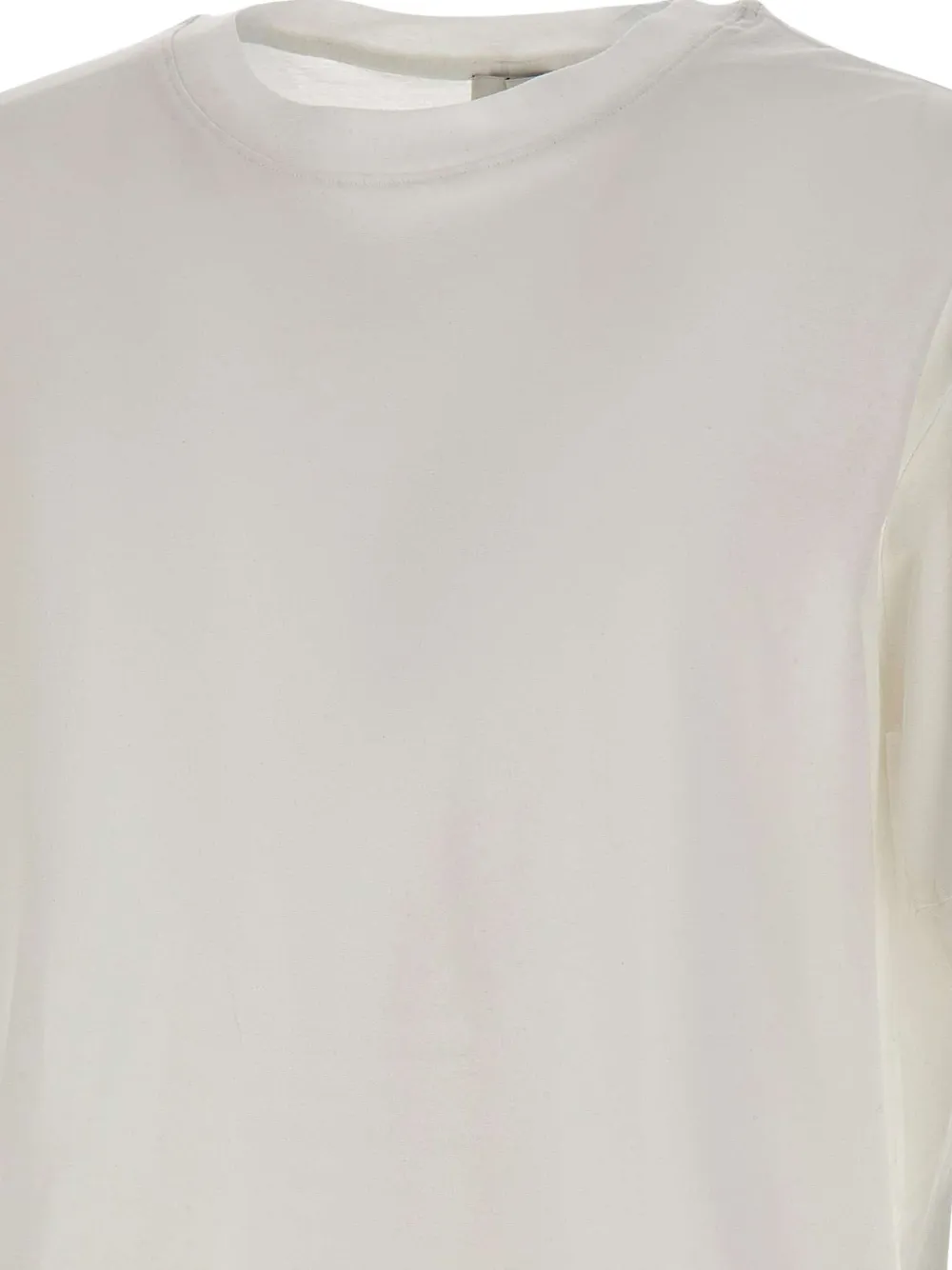 Paolo Pecora T-shirt met stiksels Wit